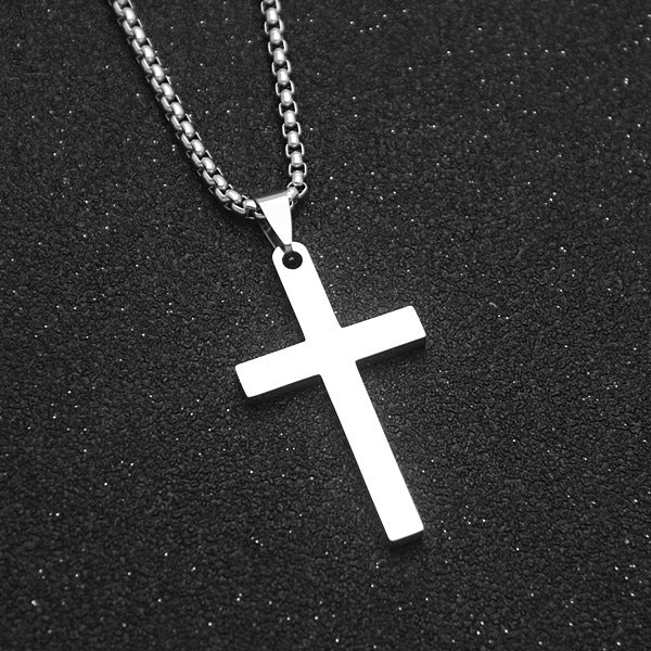 Simple cross necklace A&S Collection