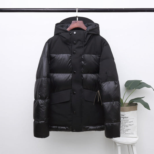 Stylish 2021 winter hooded down jacket, warm and fashionable for men A&S Collection