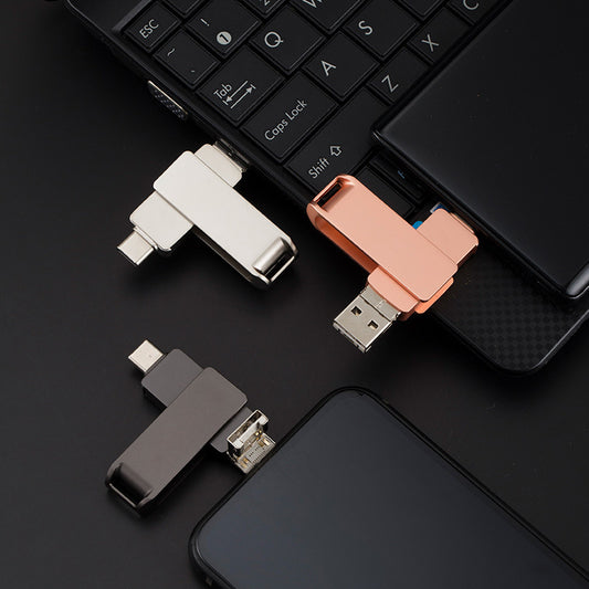 Four-in-one Mobile Phone U-disk Computer OTG USB