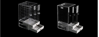 Acrylic Cosmetic Storage Box: Sleek, Transparent Organizer for All Your Beauty Essentials A&S Collection