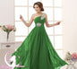 Evening dress one-shoulder dinner banquet long banquet A&S Collection