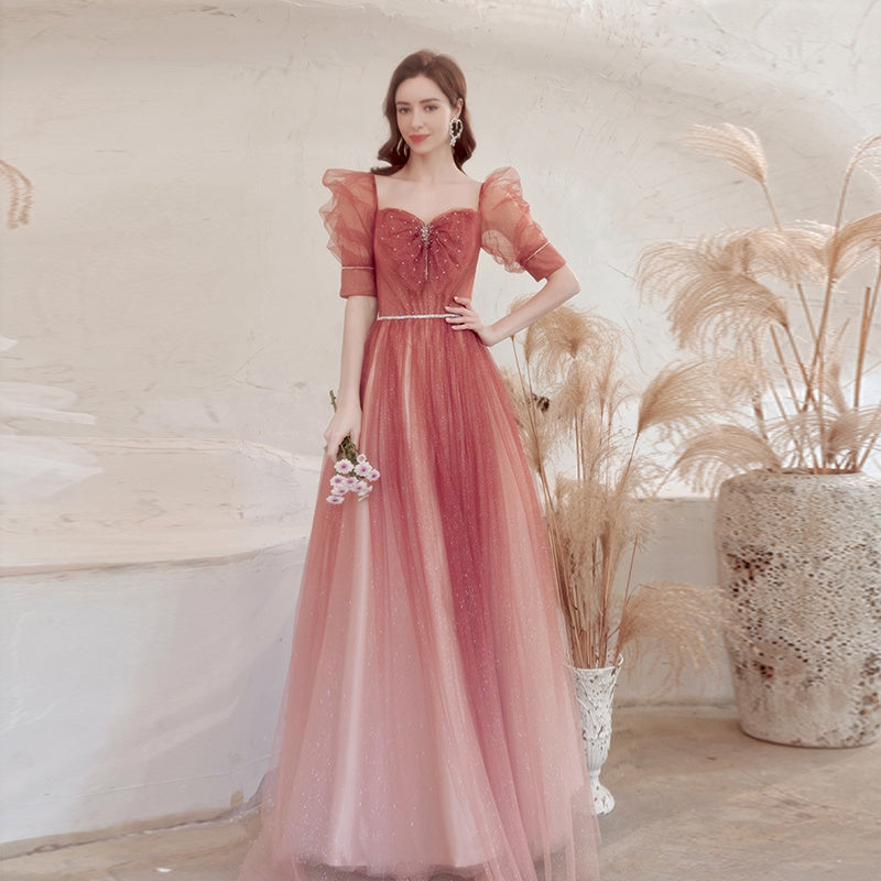 Elegant Evening Dress for Women's Show Hosts: Perfectly Designed for Captivating Performances and Formal Events CJ