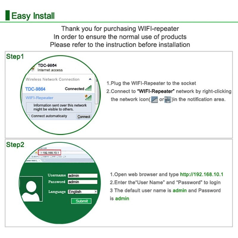 Wifi Repeater Wifi Signal Amplifier.