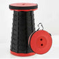 Folding Telescopic Stool Storage Stool Outdoor Travel Folding Stool Adjustable Plastic Fishing Stool Rainbow Telescopic Stool A&S Collection