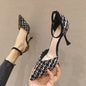 Step into Elegance with Small Fragrant Stiletto High Heels for Women CJ