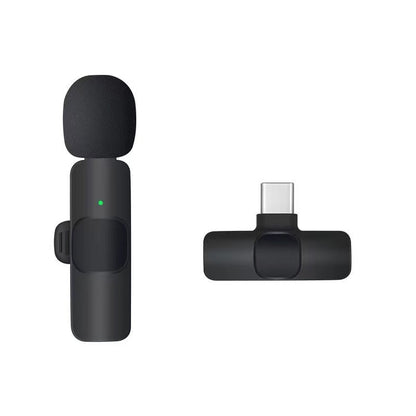 Dual Wireless Lavalier Microphone - Perfect for Outdoor Use with Crystal-Clear Audio CJ