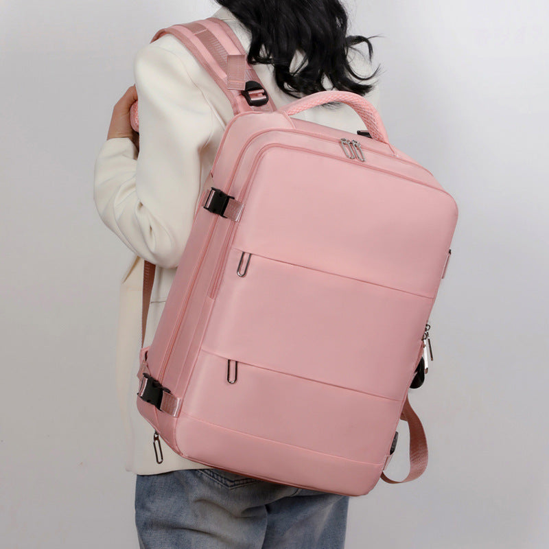 New Travel Backpack Female Large-capacity Dry And Wet Luggage Travel Bags Computer Backpack College Students Bag A&S Collection