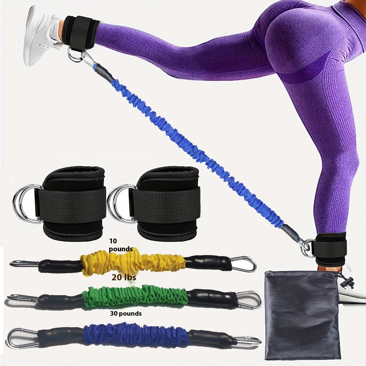 Ankle Ring Leggings Straps Gantry Ankle Foot Buckle Trainer A&S Collection