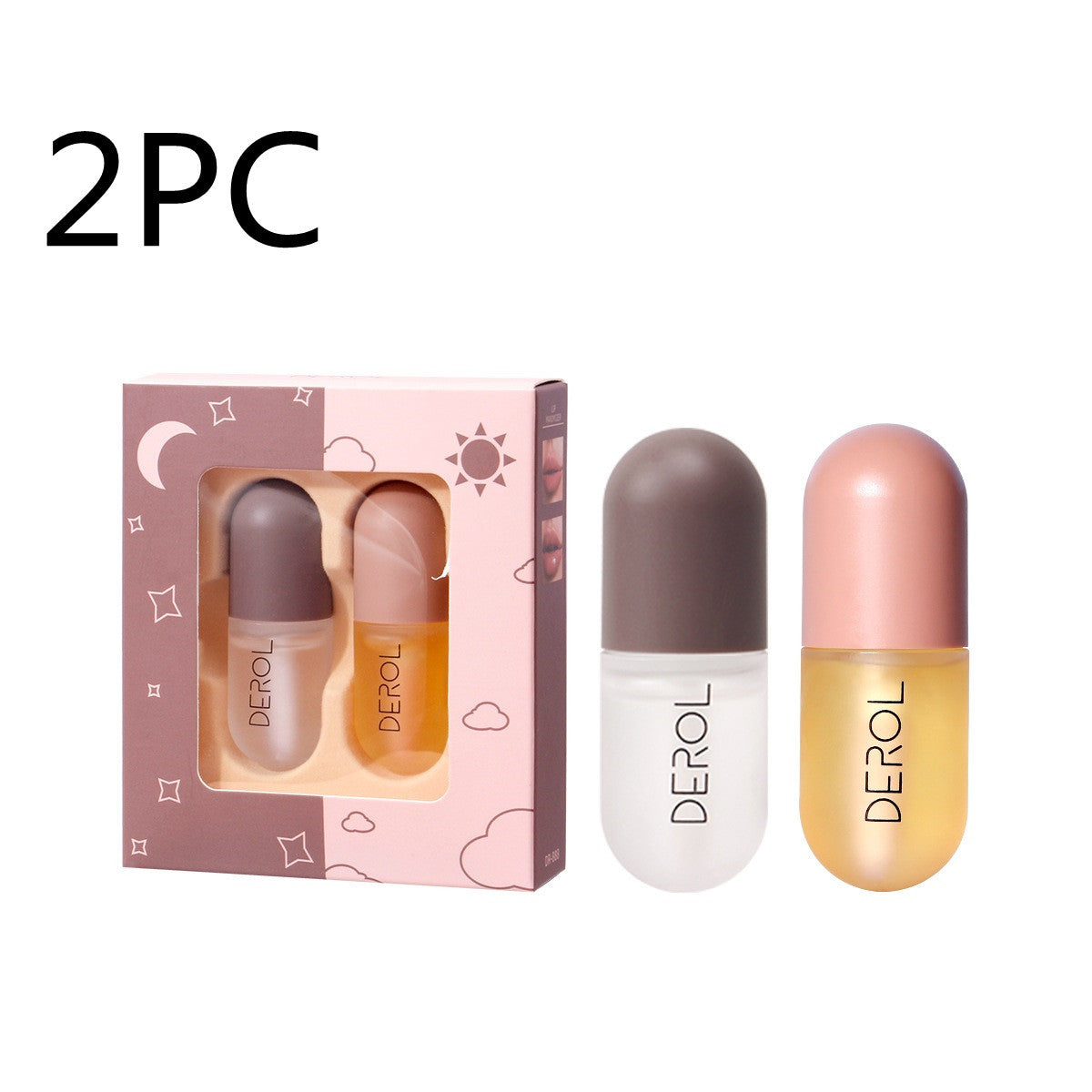 Day Night Instant Volume Lip Plumper Oil Clear Lasting Nourishing Repairing Reduce Lip Fine Line Care Lip Beauty Cosmetic CJ