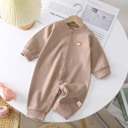 Baby Dralon Jumpsuit Baby Striped Romper A&S Collection