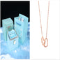 Rotating Soap Flower Rose Gift Box Creative Rotating Rose Jewelry Packaging Box Valentine's Day Gift For Women A&S Collection