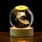Luminous Starry Sky And Planets Moon Moon Crystal Ball Small Night Lamp Projection Ambience Light Creative Gift New Strange Gift A&S Collection