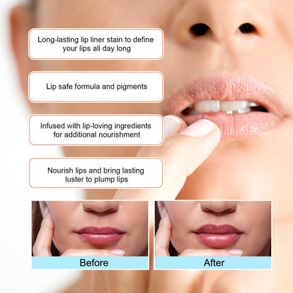 Stripping Lip Liner Outline Waterproof A&S Collection
