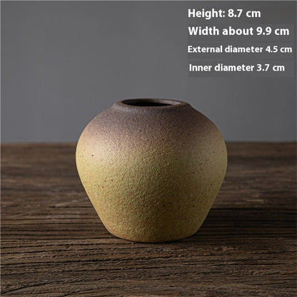 Ceramic Flower Receptacle Stoneware Creative Handmade Decoration A&S Collection
