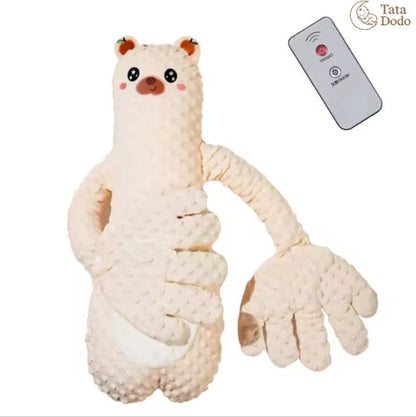 Infant Exhaust Pillow Hand Remote Controlled Soothing For Baby Sleep Cartoon Plush Toddler Comforting Hand A&S Collection