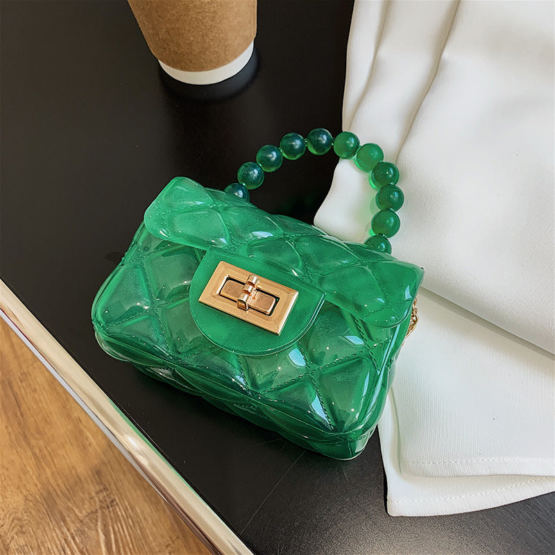 Pearl Handheld Transparent Jelly Bag A&S Collection