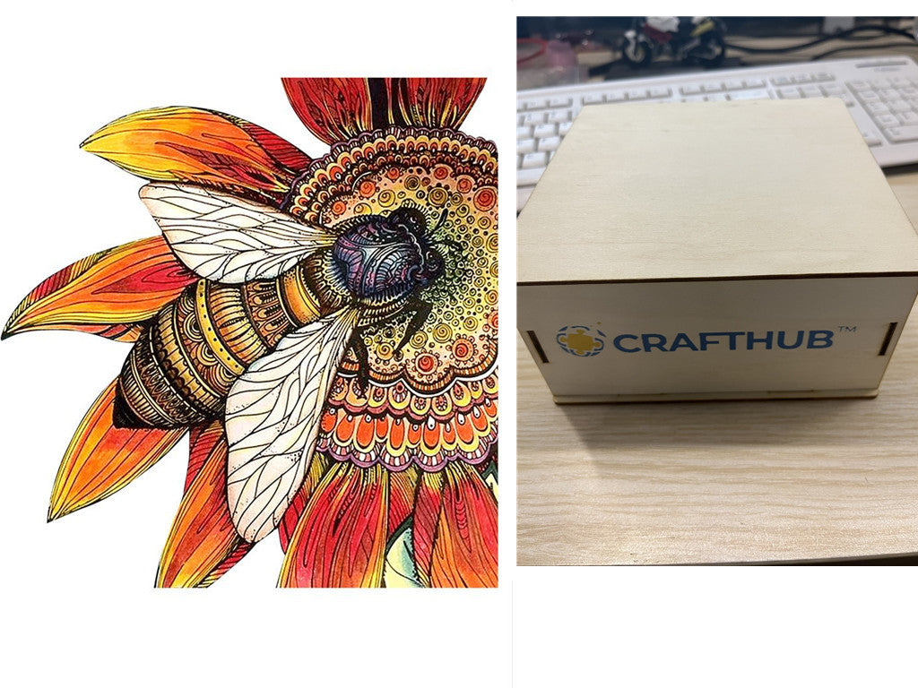 Animal Puzzle Craft Hub: A3 Size Creativity Kit for All Ages A&S Collection