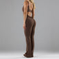 Tight Yoga Bodysuit Casual Hollow Seamless Womens Clothing A&S Collection