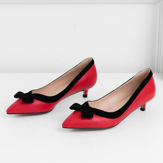 Trendy Korean-Style Ladies' Single Shoes: High and Low Heels for Every Look CJ