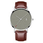 Creative Waterproof Quartz Watch for Men: Simple Calendar Design A&S Collection