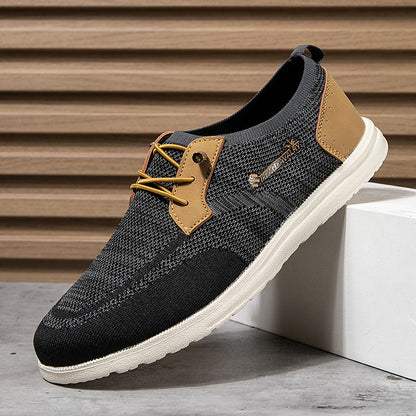 Casual Slip-on Mesh Shoes Lightweight Breathable Loafers Men Walking Running Sports Shoes A&S Collection