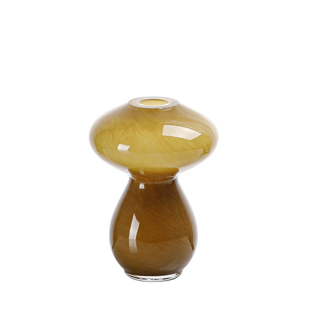 Elegant caramel glass vases—sophistication for any space. CJ