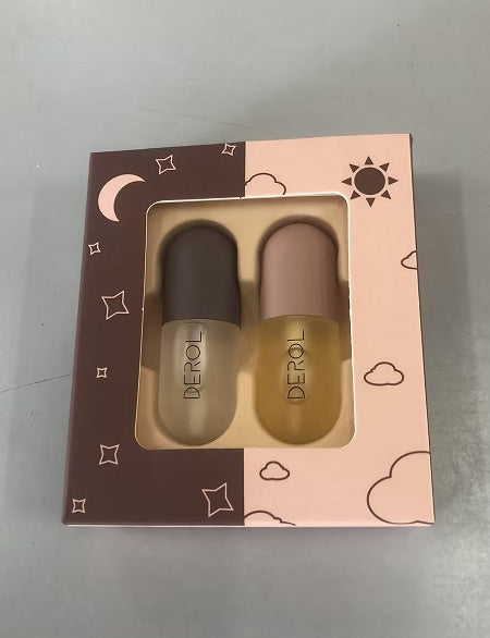 Day Night Instant Volume Lip Plumper Oil Clear Lasting Nourishing Repairing Reduce Lip Fine Line Care Lip Beauty Cosmetic CJ