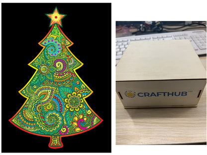 Animal Puzzle Craft Hub: A3 Size Creativity Kit for All Ages A&S Collection