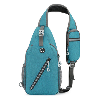New Multifunctional Men's Shoulder Crossbody Bag Male Hard-Wearing Canvas Shoulder Messenger Bags Chest Bag CJ