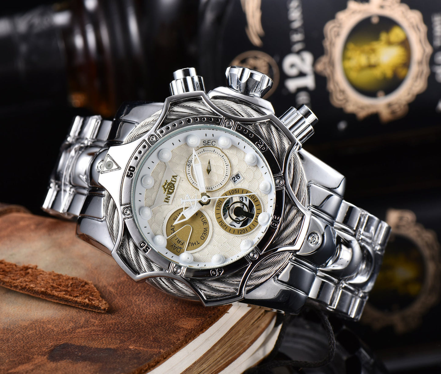 Invicta large plate watch clown Watch A&S Collection