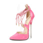 Elegant Lace High Heels: Perfect for Timeless Style and Sophistication CJ