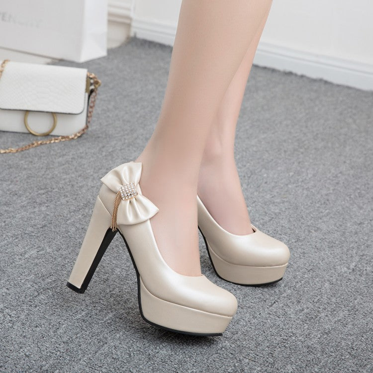 Elegant Bow High Heels: Add a Feminine Touch to Your Style CJ
