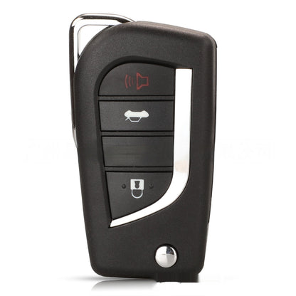 Folding Key Shell Camry Reeling Ruizhi Highlander Remote Control Key Shell 4 Keys A&S Collection