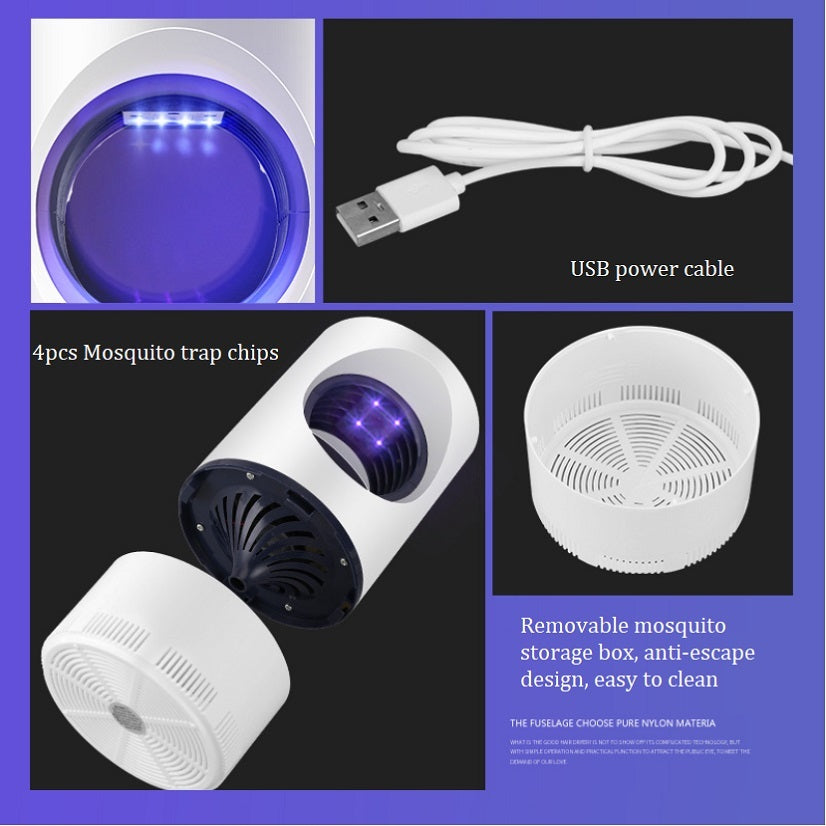 Anti-mosquito Insect Killer UV Photocatalytic Mosquito Trap Quiet Radiationless Mosquito Killer Lamp  Baby Pregnant Women A&S Collection