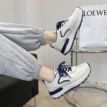 Forrest Gump-inspired sneakers: trendy all-white design, perfect for spring and a timeless academy style A&S Collection