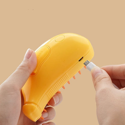 3 In 1 Pet Steam Brush Cat Dog Cleaning Steamy Spray Massage Beauty Comb Hair Removal Grooming Supplies Pets Accessories A&S Collection