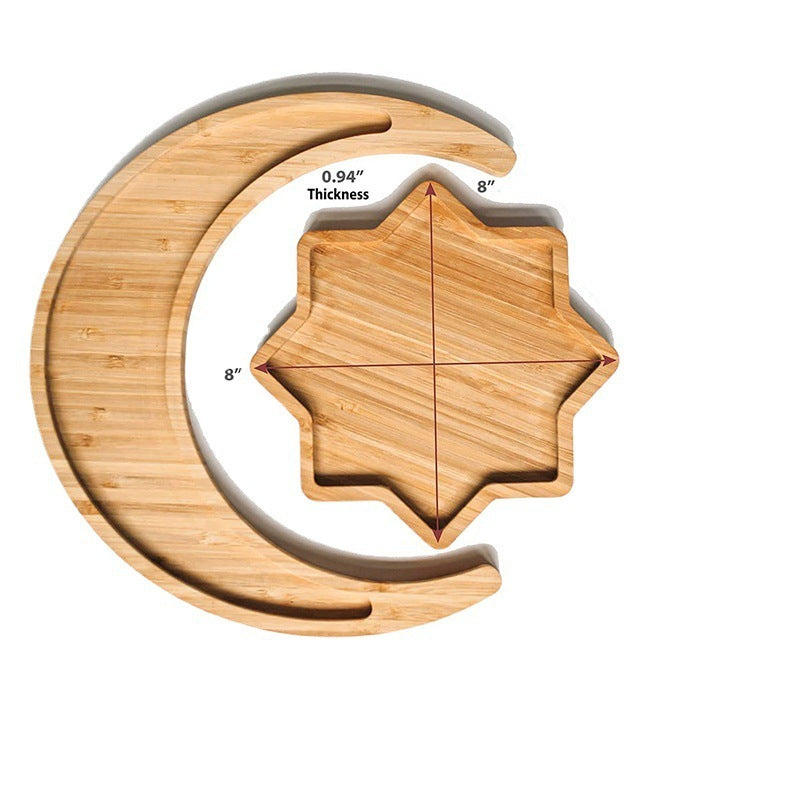 Wooden Tray Creative Xingyue Dried Fruit Snack Plate A&S Collection