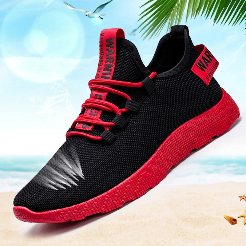 Various Styles of Men's Flying Woven Breathable Student Leisure Mesh Walking and Running Shoes A&S Collection