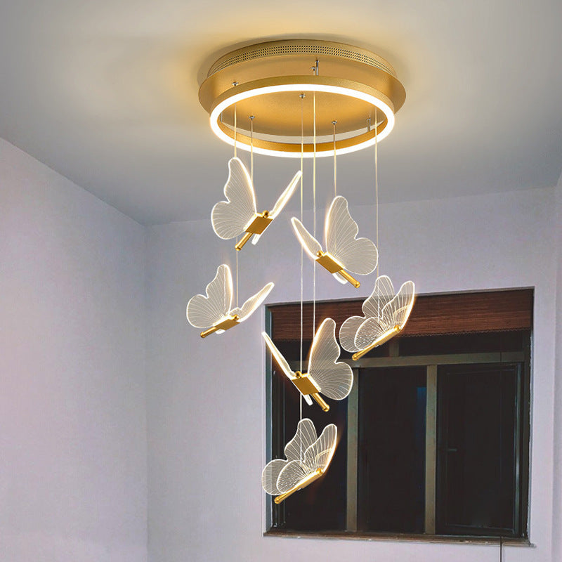 Bedroom Bedside Lamp Living Room Showcase Butterfly Table Lamp A&S Collection