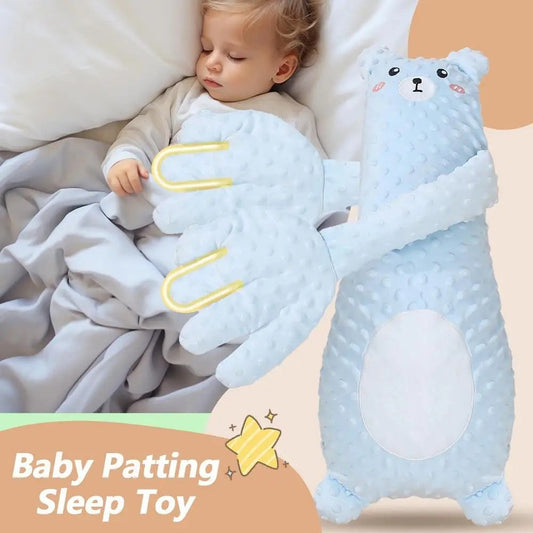 Infant Exhaust Pillow Hand Remote Controlled Soothing For Baby Sleep Cartoon Plush Toddler Comforting Hand A&S Collection