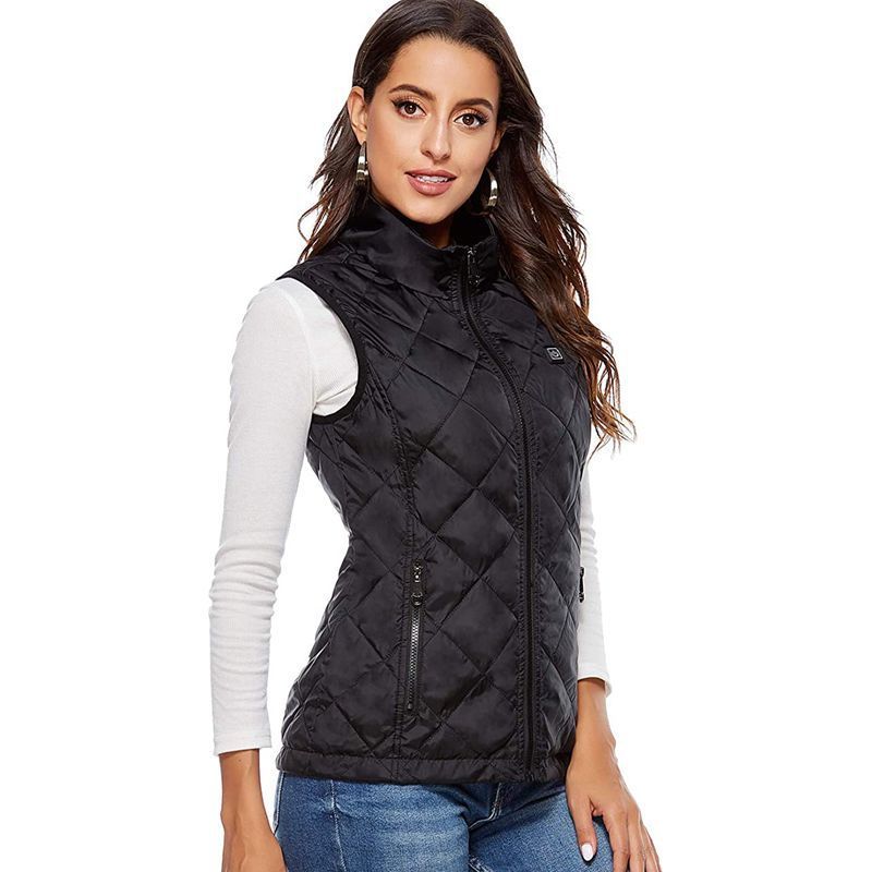 Autumn and winter ladies heating clothing art heating vest warm clothing USB charging electric vest coat A&S Collection