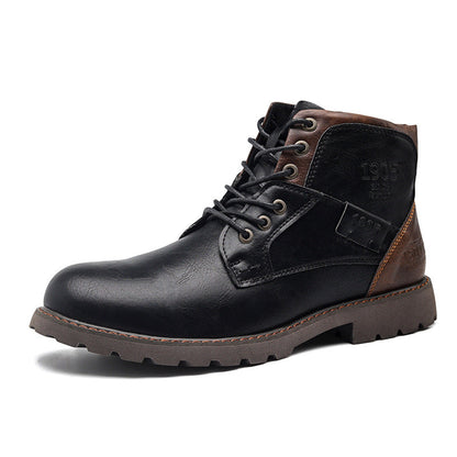 Retro British Style Leather Boots A&S Collection