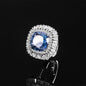 New Zhuang Sheng Sheng jewelry copper gold-plated simulation bird's nest cut white plated orchid vintage female 12*12 A&S Collection