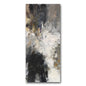 Elegant Modern Black and White Abstract Canvas Art: Timeless, Frameless Masterpiece for Sophisticated Home Décor A&S Collection