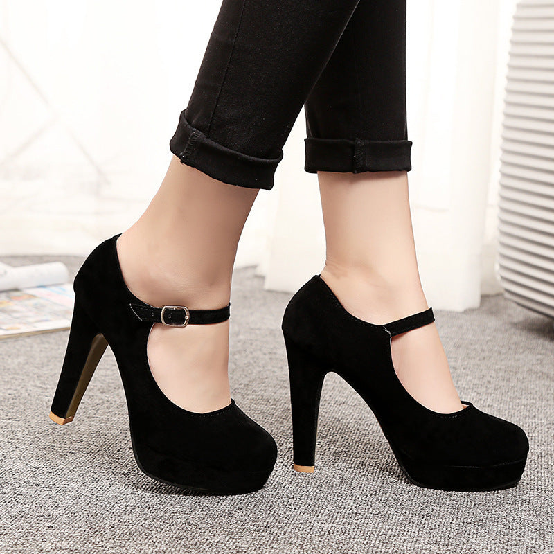 Chic Frosted High Heels: Elevate Your Everyday Elegance CJBHNSNS26437