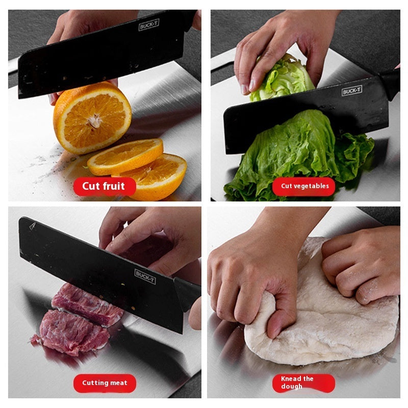 Premium Stainless Steel Cutting Board: Thickened, Anti-Mold Kitchen Tool for Vegetables and Meat – Essential for Every Cook A&S Collection