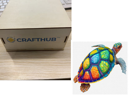 Animal Puzzle Craft Hub: A3 Size Creativity Kit for All Ages A&S Collection