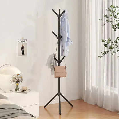 Clothes and Hats Rack Floor To Floor Bedroom Coat Hook Bedroom Vertical Tree Branch Shape Holder Hat Scarf Handbag Storage Hange A&S Collection