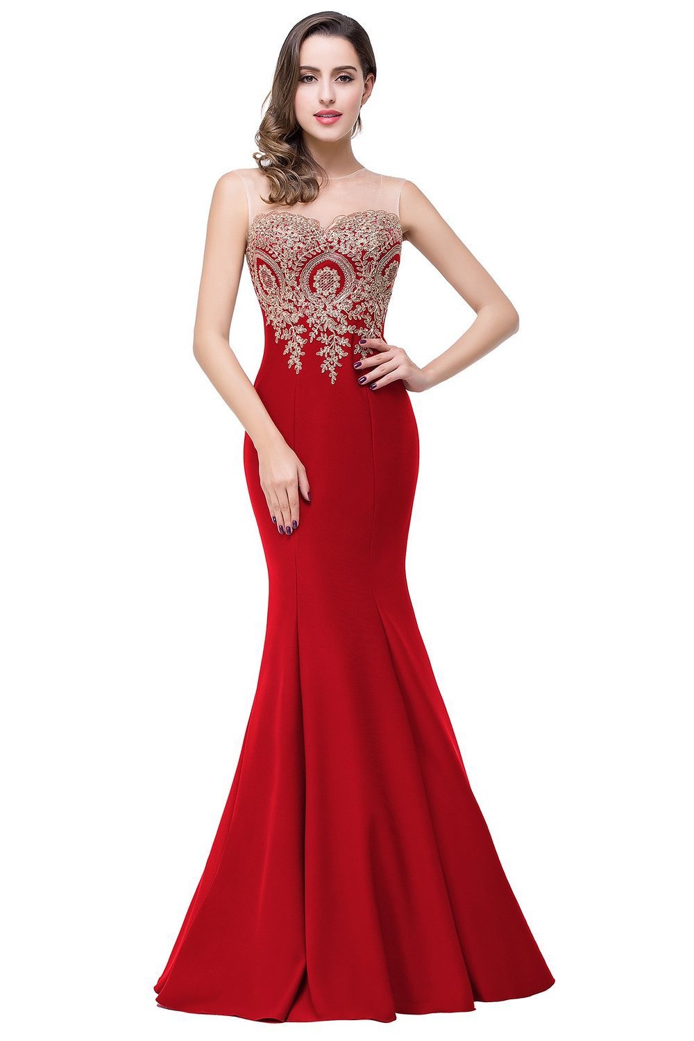 Fishtail bride toast costume A&S Collection