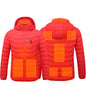 New Heated Jacket Coat USB Electric Jacket Cotton Coat Heater Thermal Clothing Heating Vest Men's Clothes Winter A&S Collection